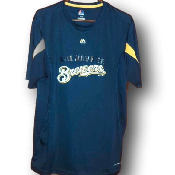 Milwaukee Brewers baseball performance tee - Picture 1 of 2